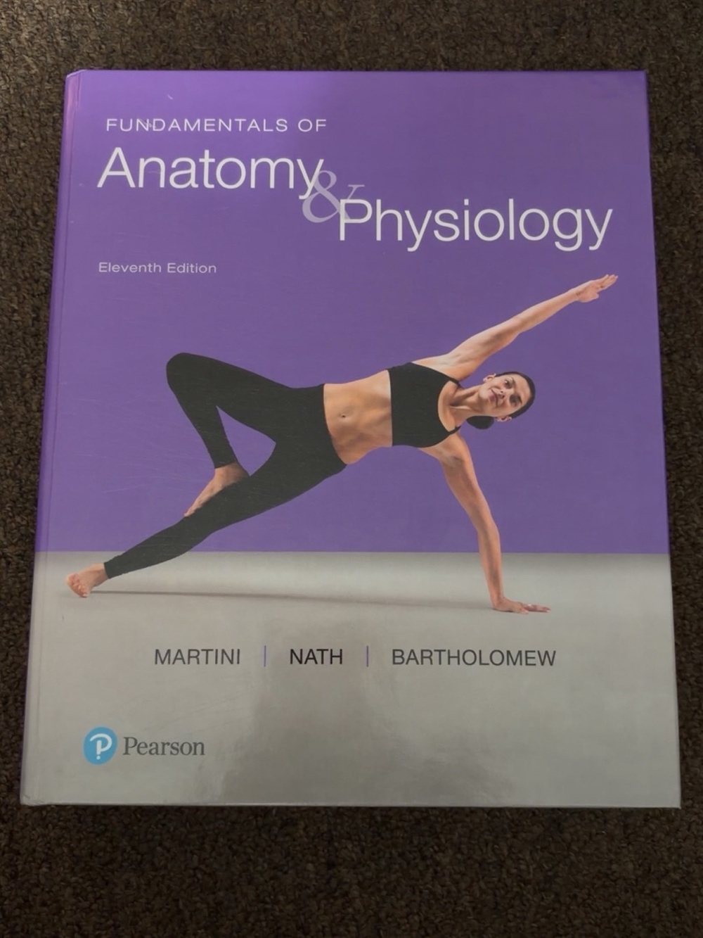 Pearson Fundamentals of Anatomy & Physiology Textbook - Purple Cover